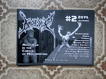 Arch Vile fanzine #2 Arch Vile fanzine #1