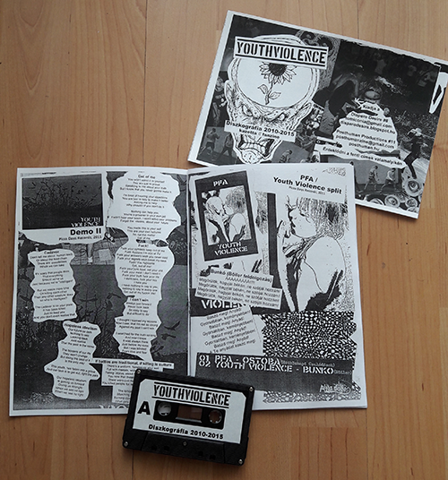 Youth Violence tape and fanzine