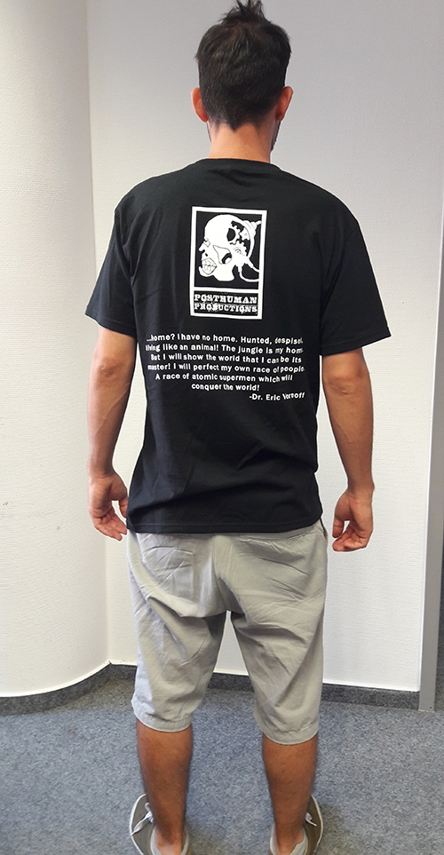 Posthuman Productions t-shirt